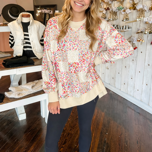 Bloom Patchwork Top