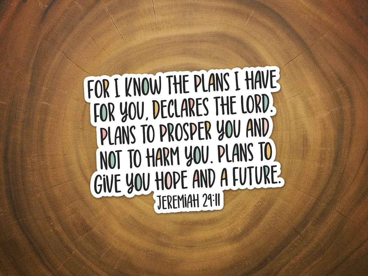 Sticker | Jeremiah 29:11