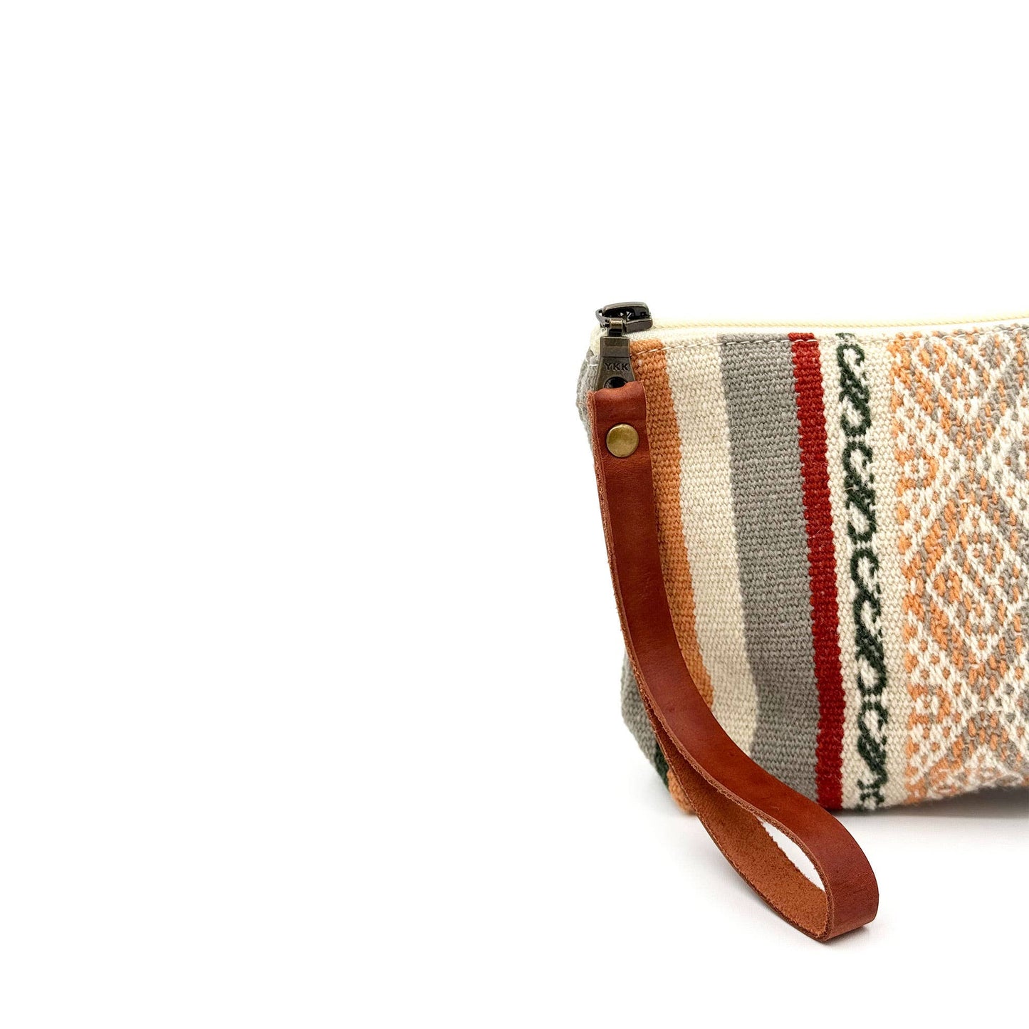 Makeup Pouch in Bolivian Wool | Cayenne