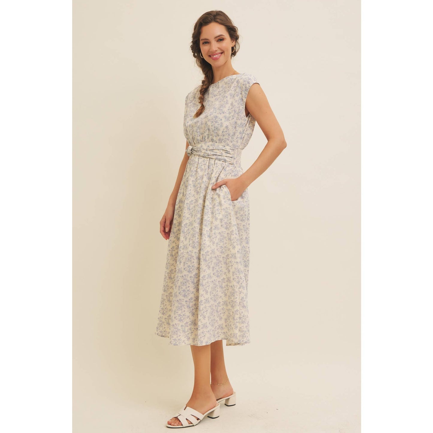 Knotted Waist Dress