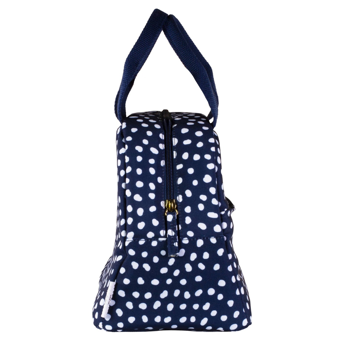 Lunch Tote | Navy Dot