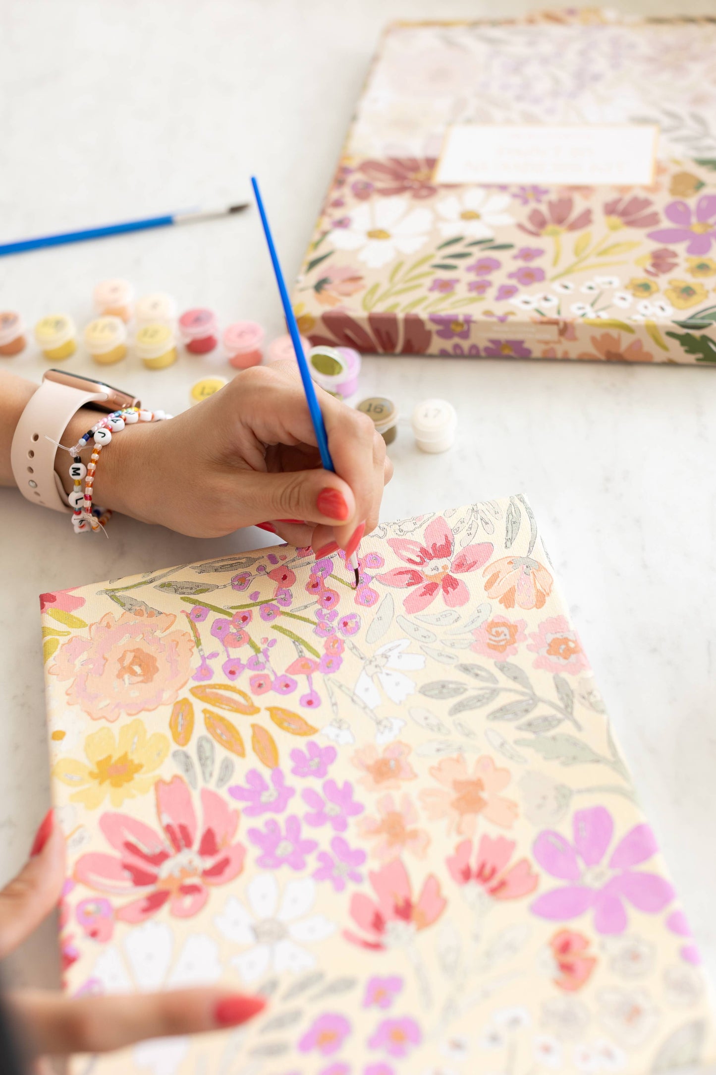 Paint By Number Kit | Primrose Petals