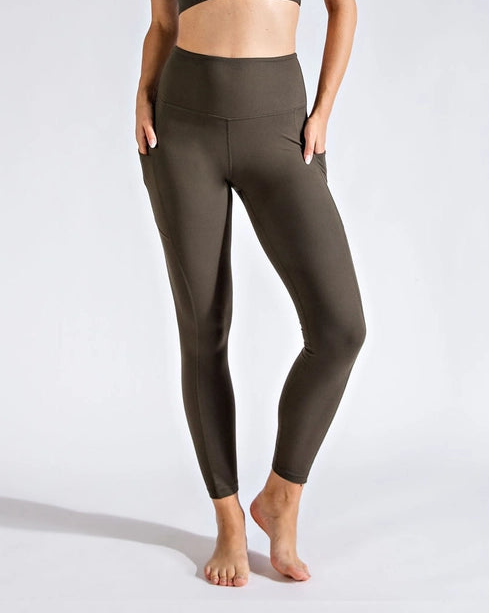 Butter Pocket Leggings | Olive