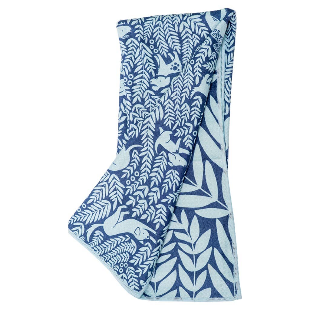 Anywhere Towel | Navy Nuthatch Dog Park