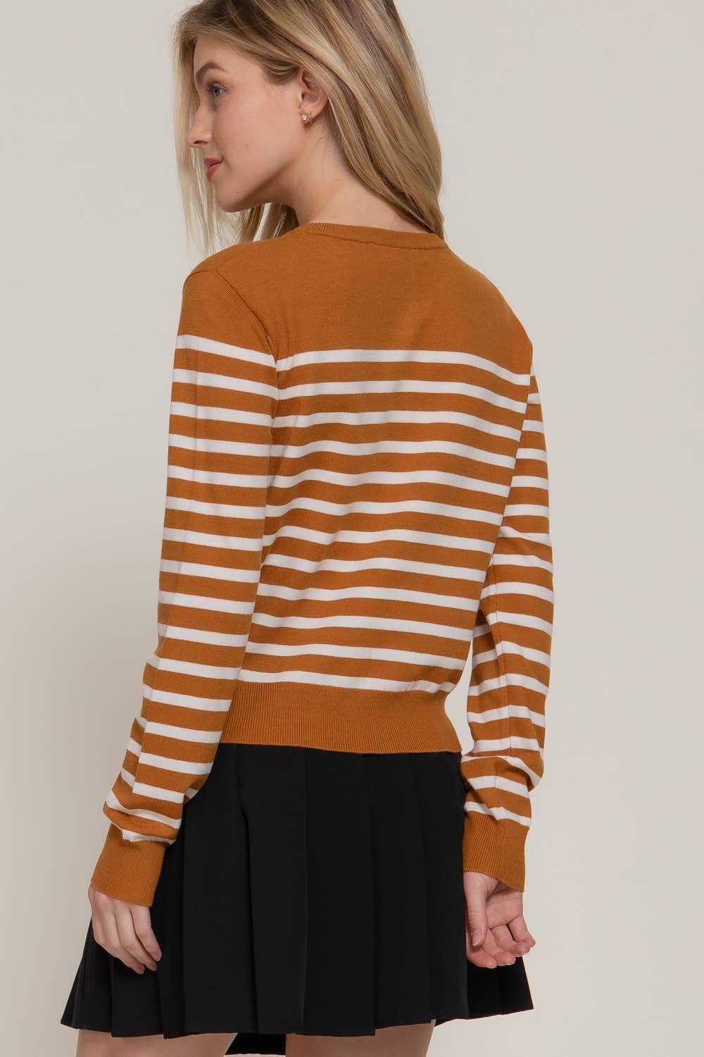 Striped Cardigan