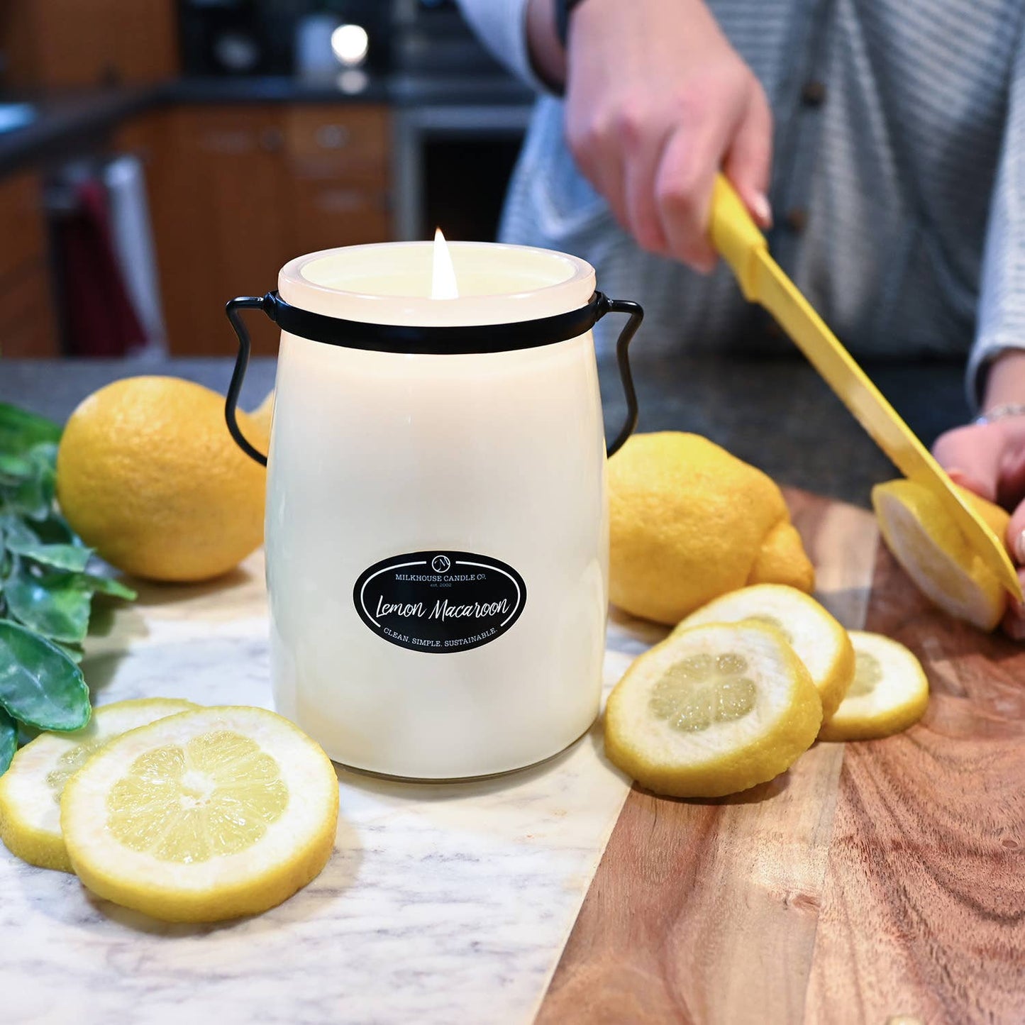 Milkhouse Candle | Lemon Macaroon