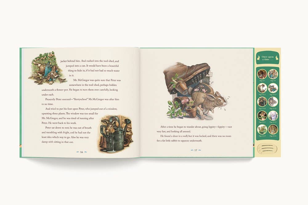 The Classic Tale Of Peter Rabbit | A Press And Play Storybook