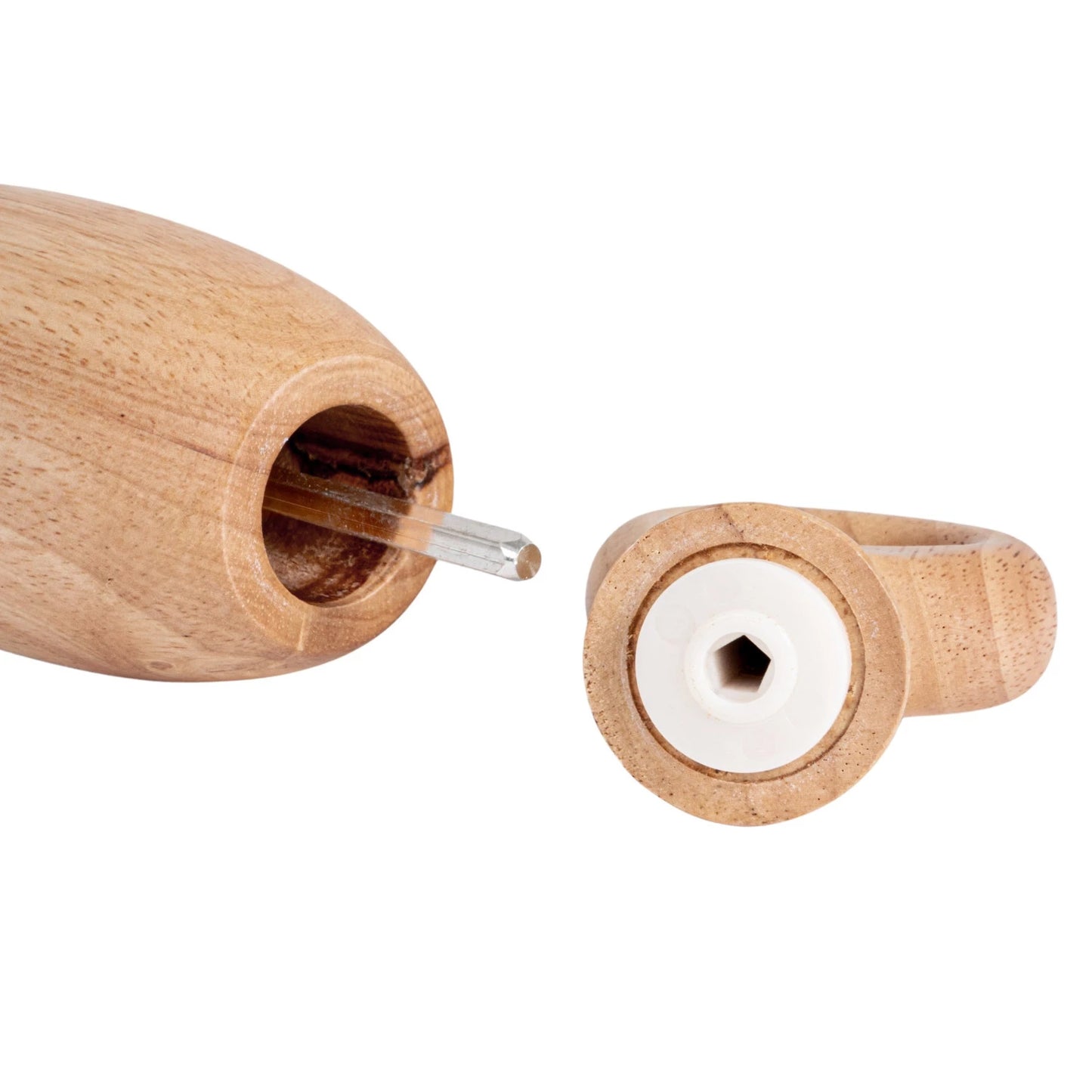 Rubberwood Salt & Pepper Mill