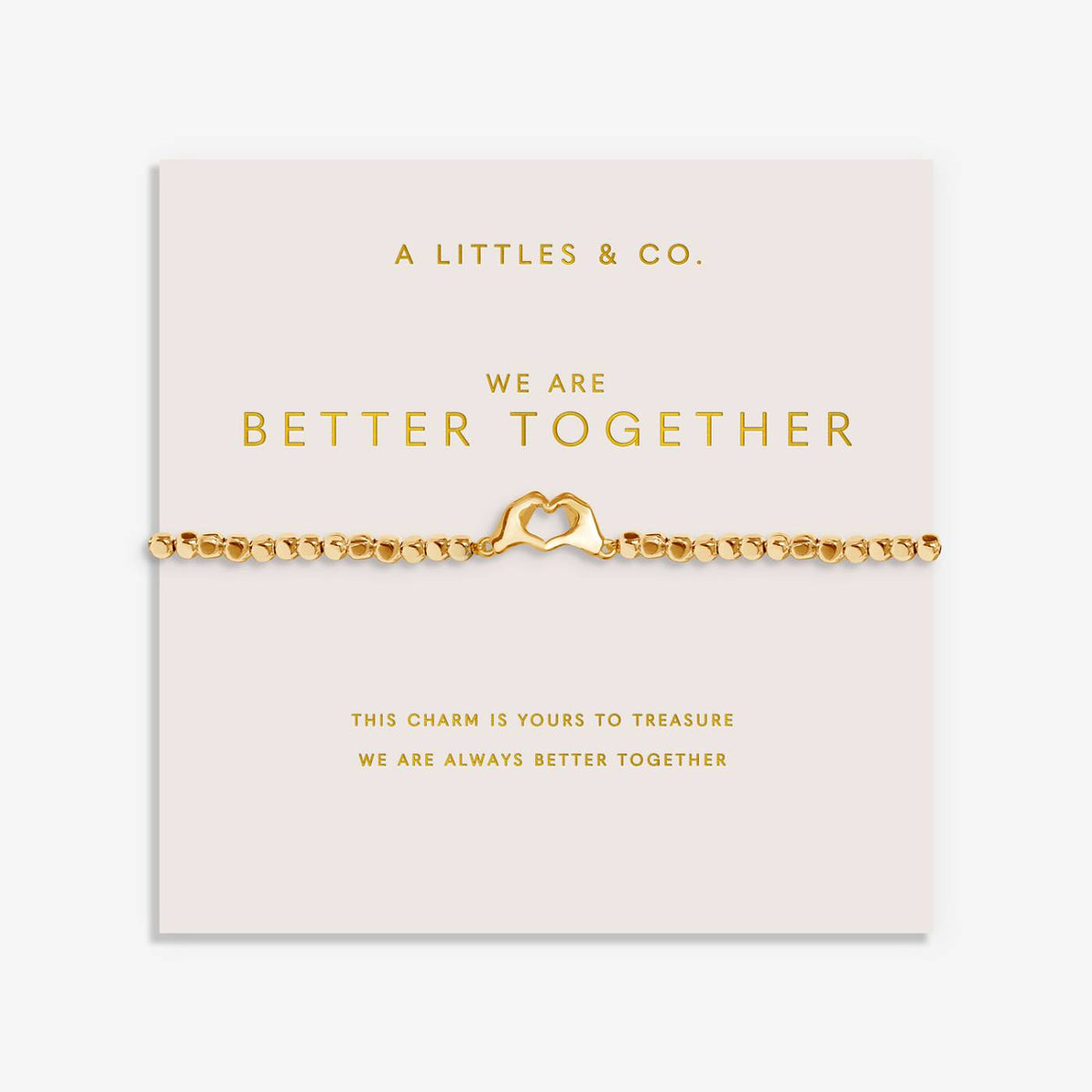 A Little 'We Are Better Together' Bracelet