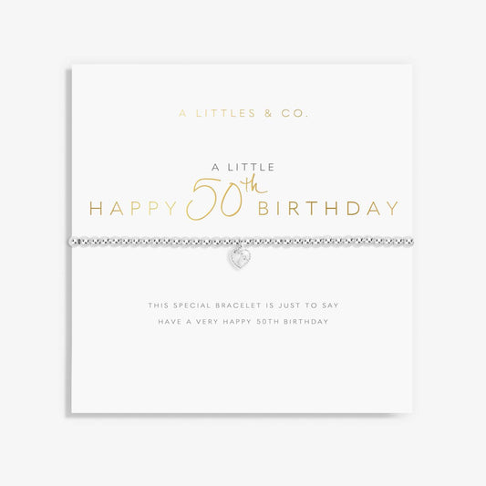 A Little '50th Birthday' Bracelet