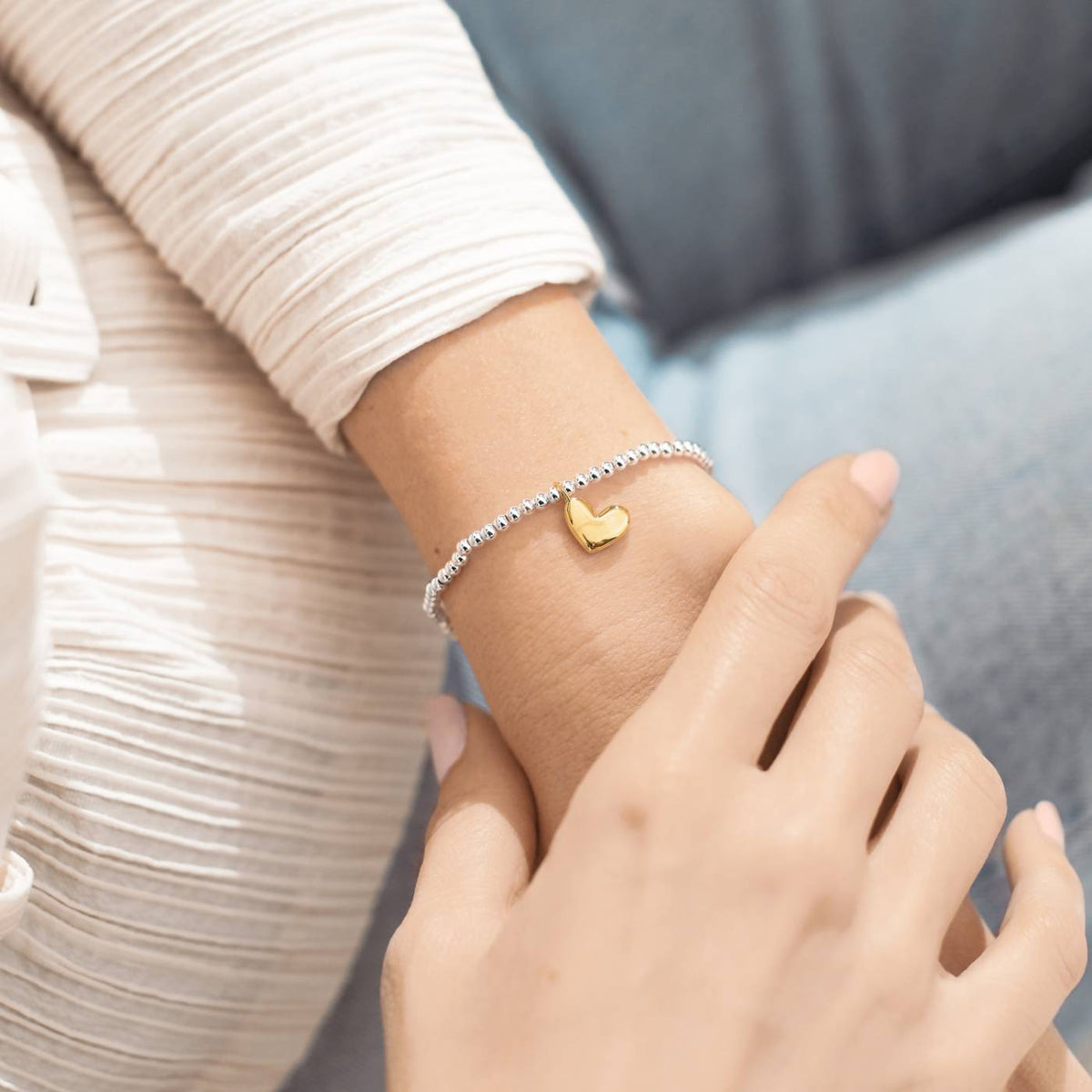 A Little 'Heart Of Gold' Bracelet