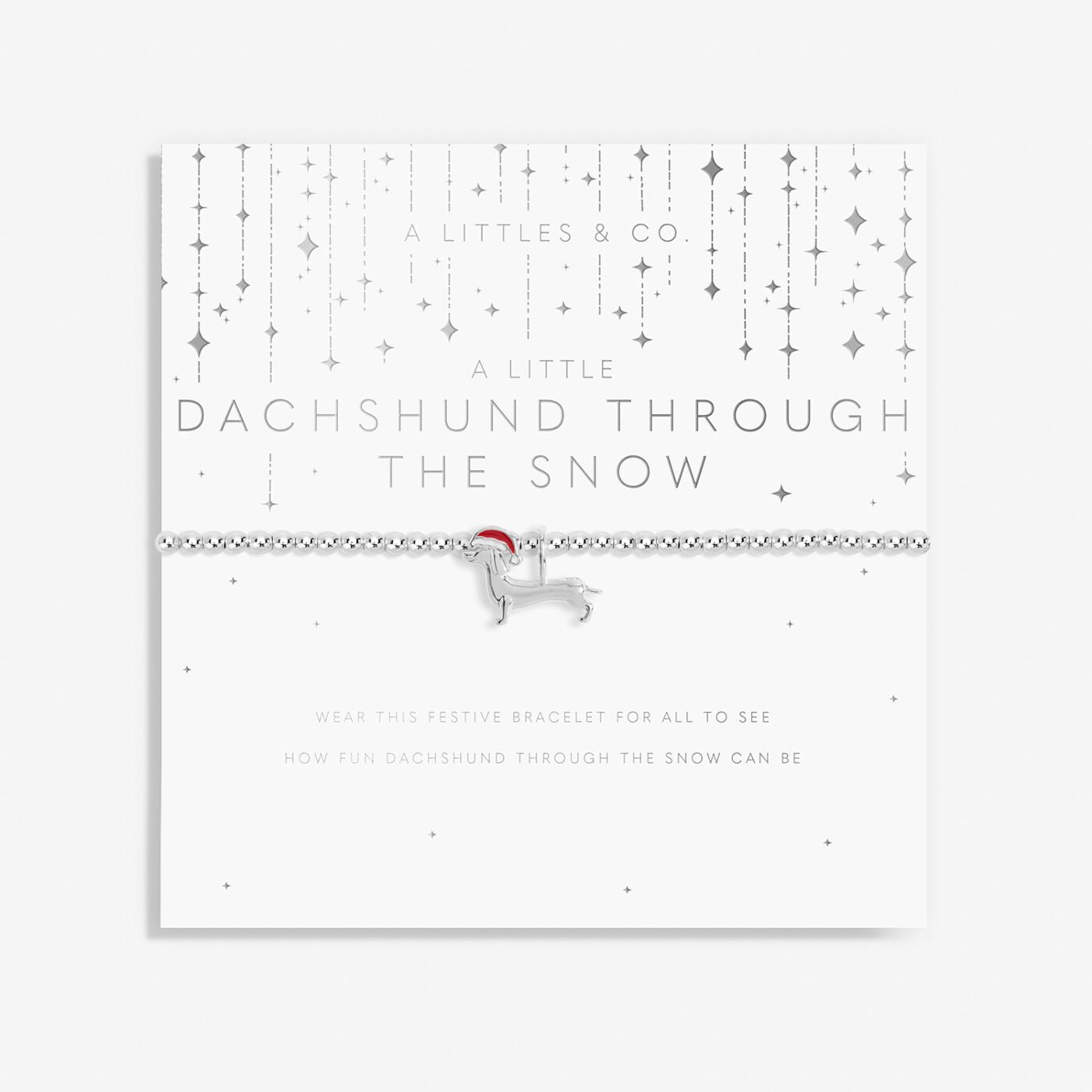 A Littles & Co Dachshund Through The Snow