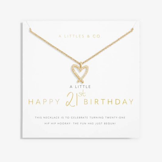 Happy 21st Birthday | Necklace