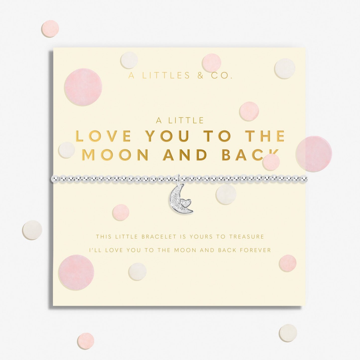 A Little ‘Love You to the Moon and Back’ Bracelet
