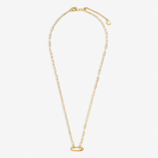 Charm Bar | Paperclip Chain Necklace