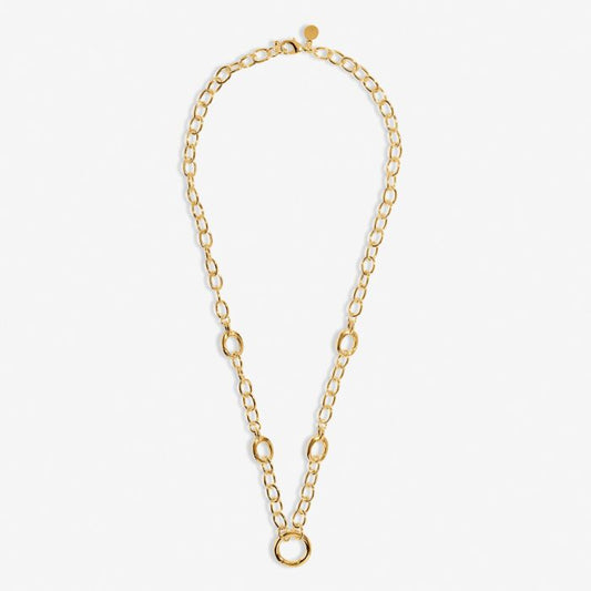 Charm Bar | 5 Charm Clasps Chunky Cable Chain Necklace