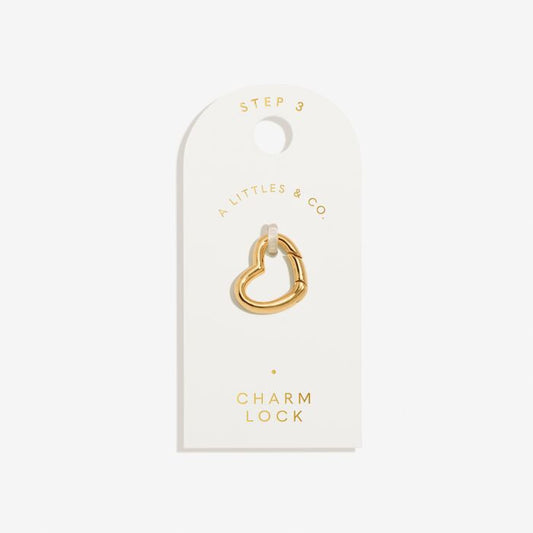 Charm Bar | Heart Charm Lock