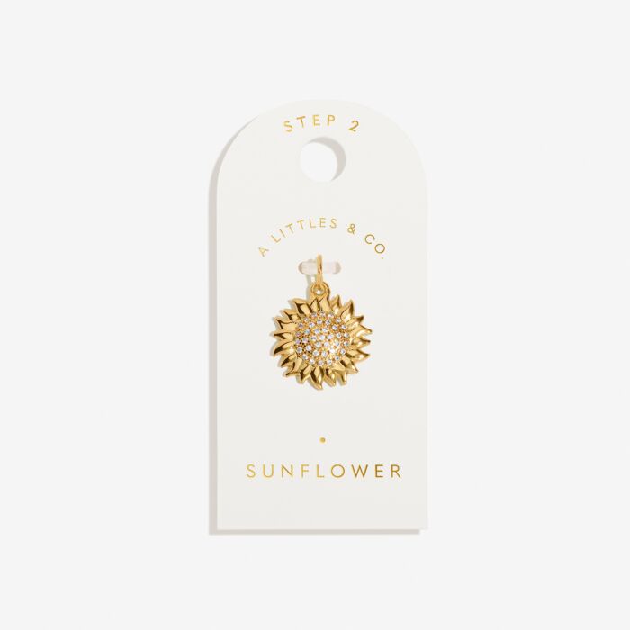 Charm Bar | Sunflower Medium Charm