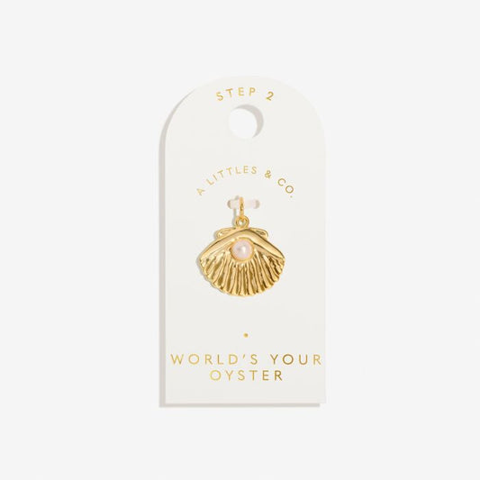 Charm Bar | World's Your Oyster Medium Charm