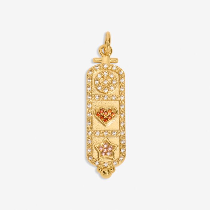 Charm Bar | Peace Love Happiness Large Charm