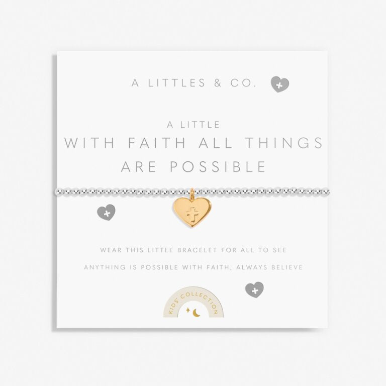 Kids Bracelet | With Faith All Things Are Possible