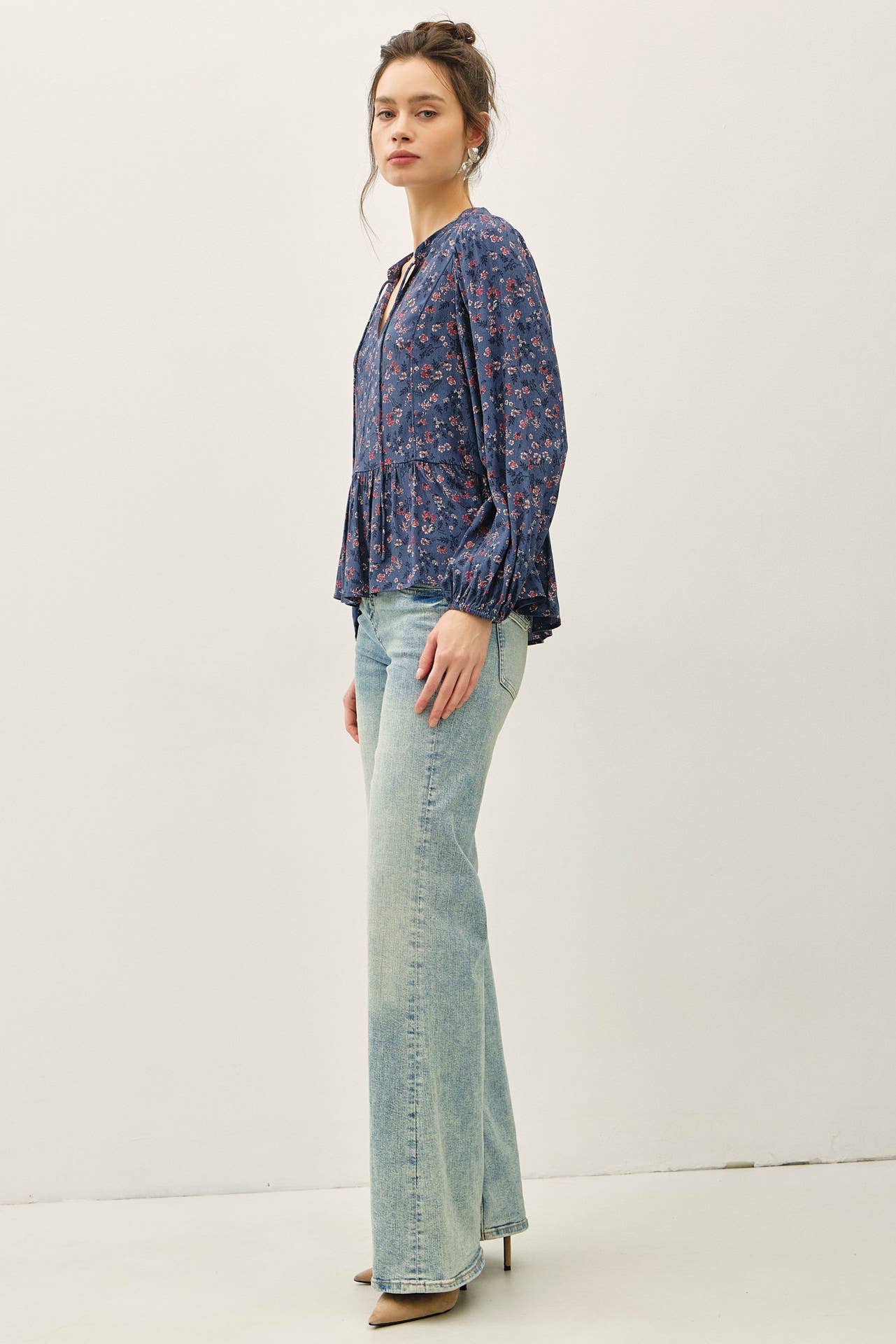 Floral Chiffon Blouse