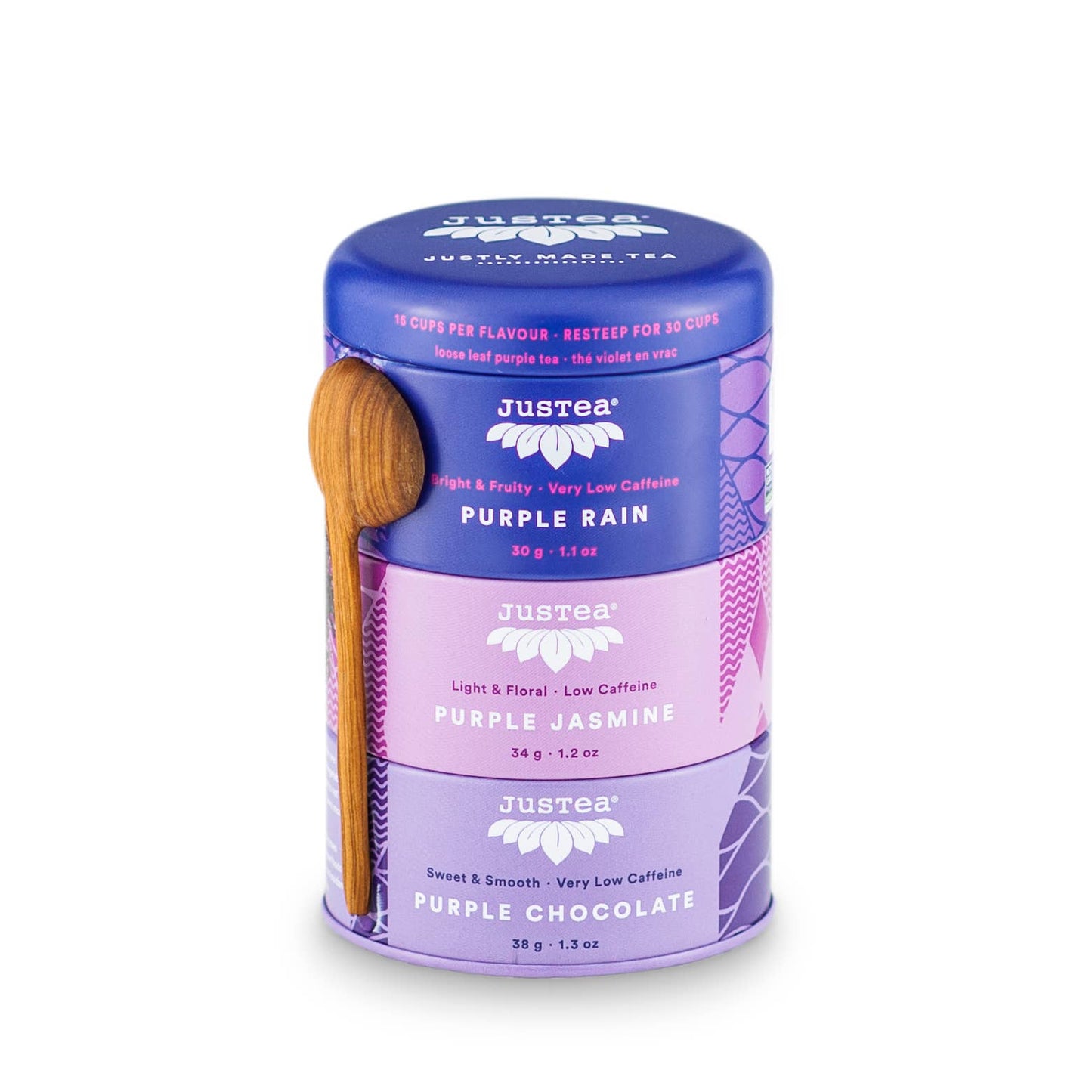 Purple Tea Trio Tin & Spoon