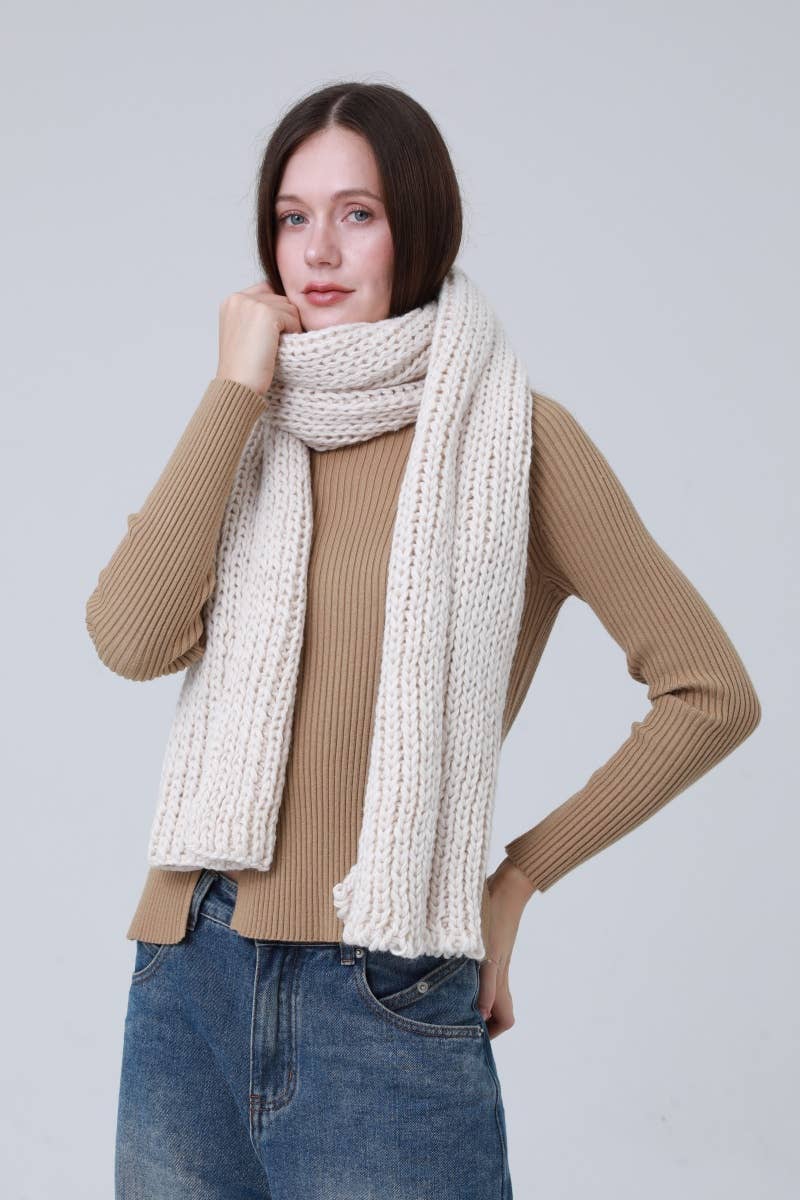 Cable Knit Scarf