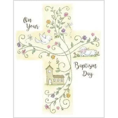 Baptism Card | Cross