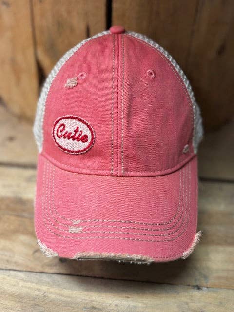 Trucker Hat | Cutie Distressed
