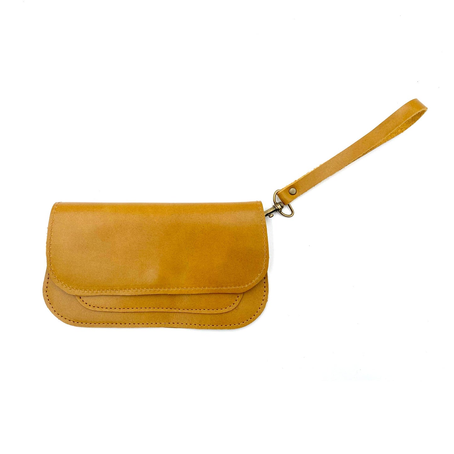 Wristlet Wallet in Amber