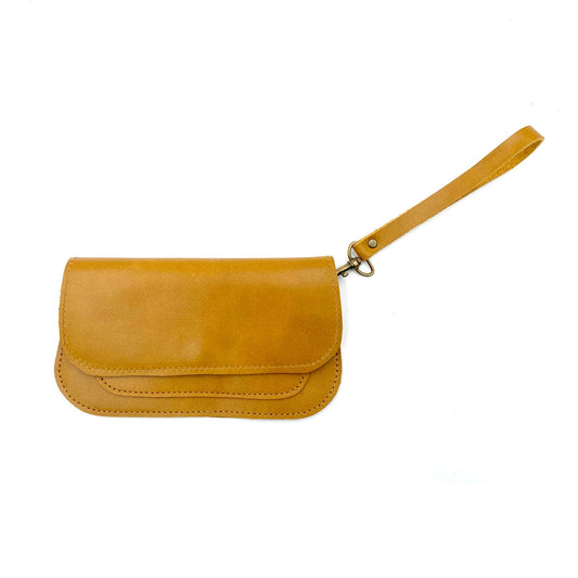 Wristlet Wallet in Amber