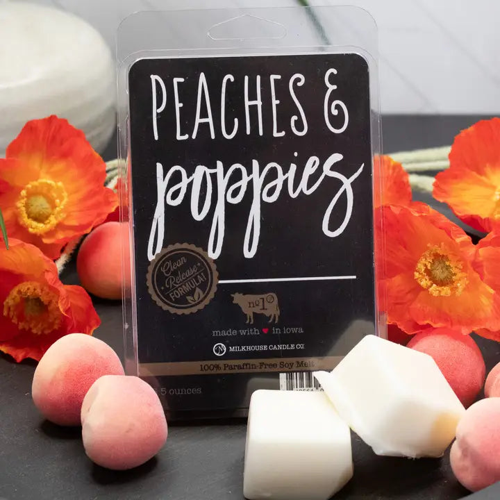 Milkhouse Candle Co. | Peaches & Poppies