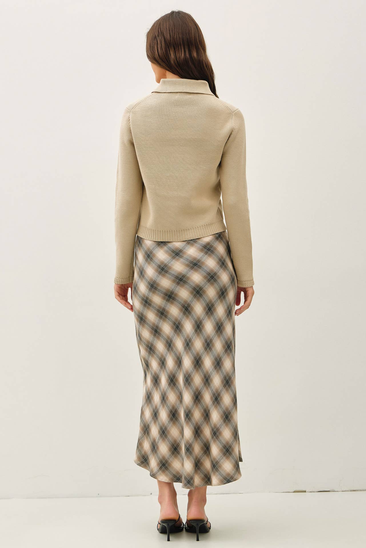 Sweater Jacket | Taupe