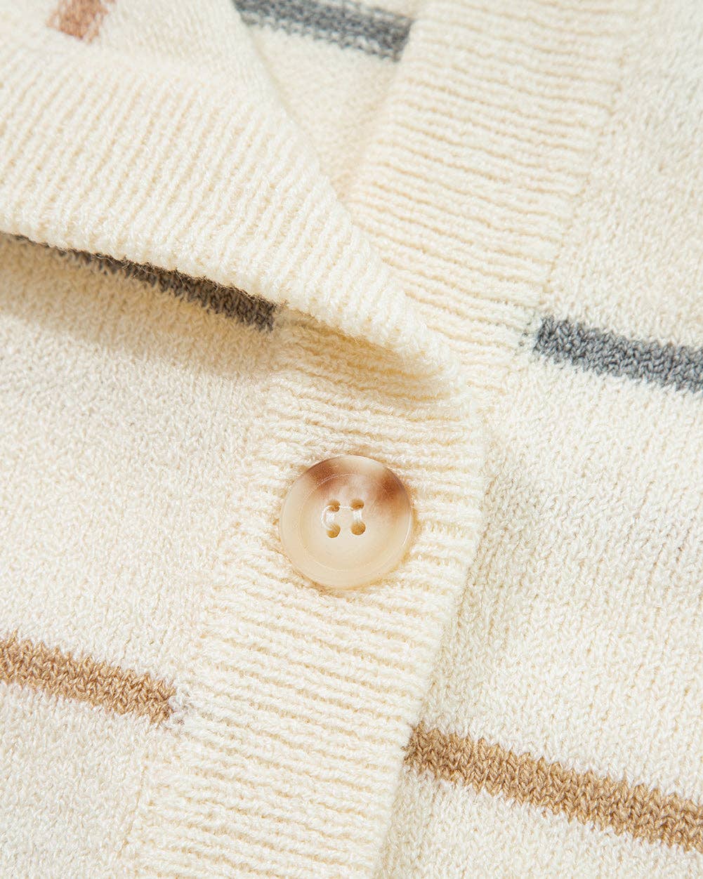 Lily Striped Neutral Cardigan