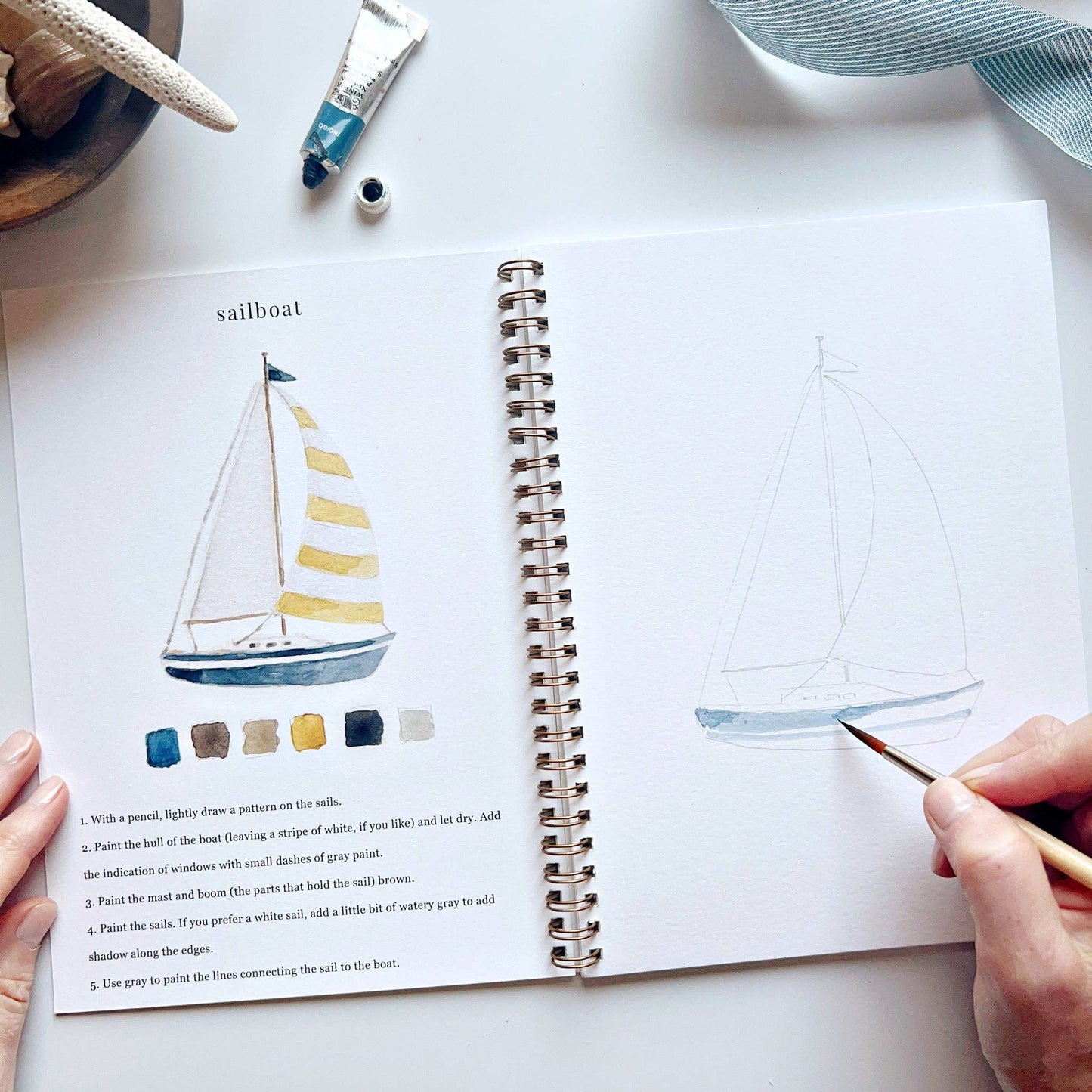 Watercolor Workbook | Seaside