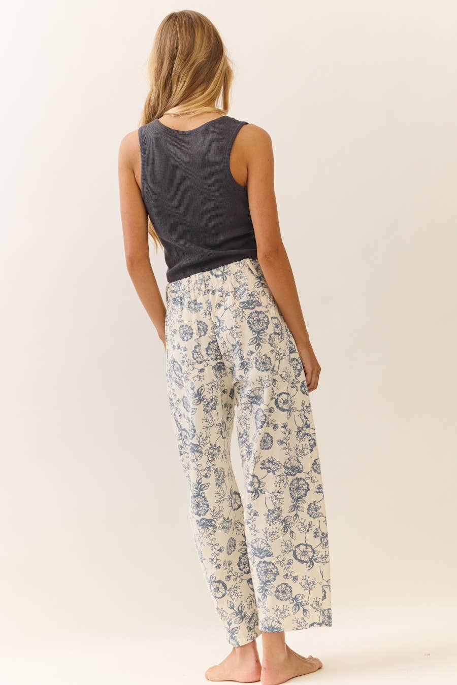 Floral Cropped Pant