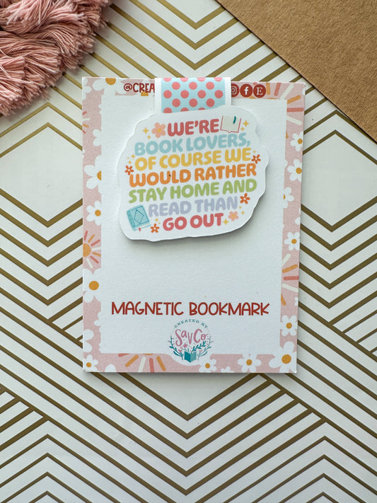 Magnetic Bookmark | Book Lovers