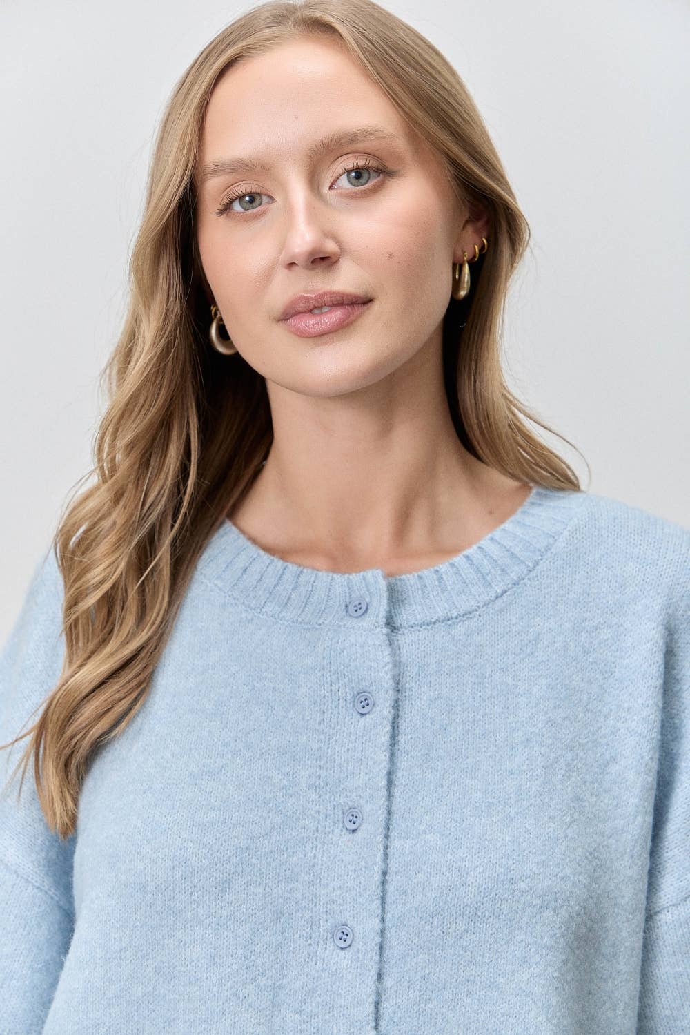 Short Sleeve Knit Cardigan