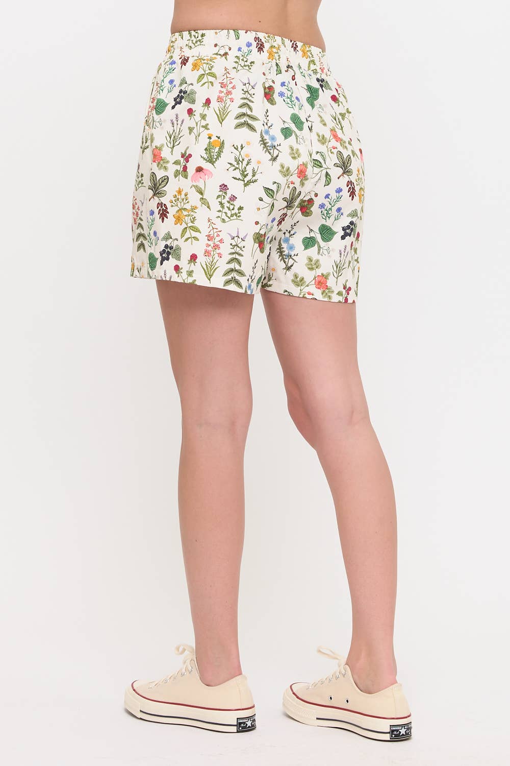 Floral Garden Print Shorts