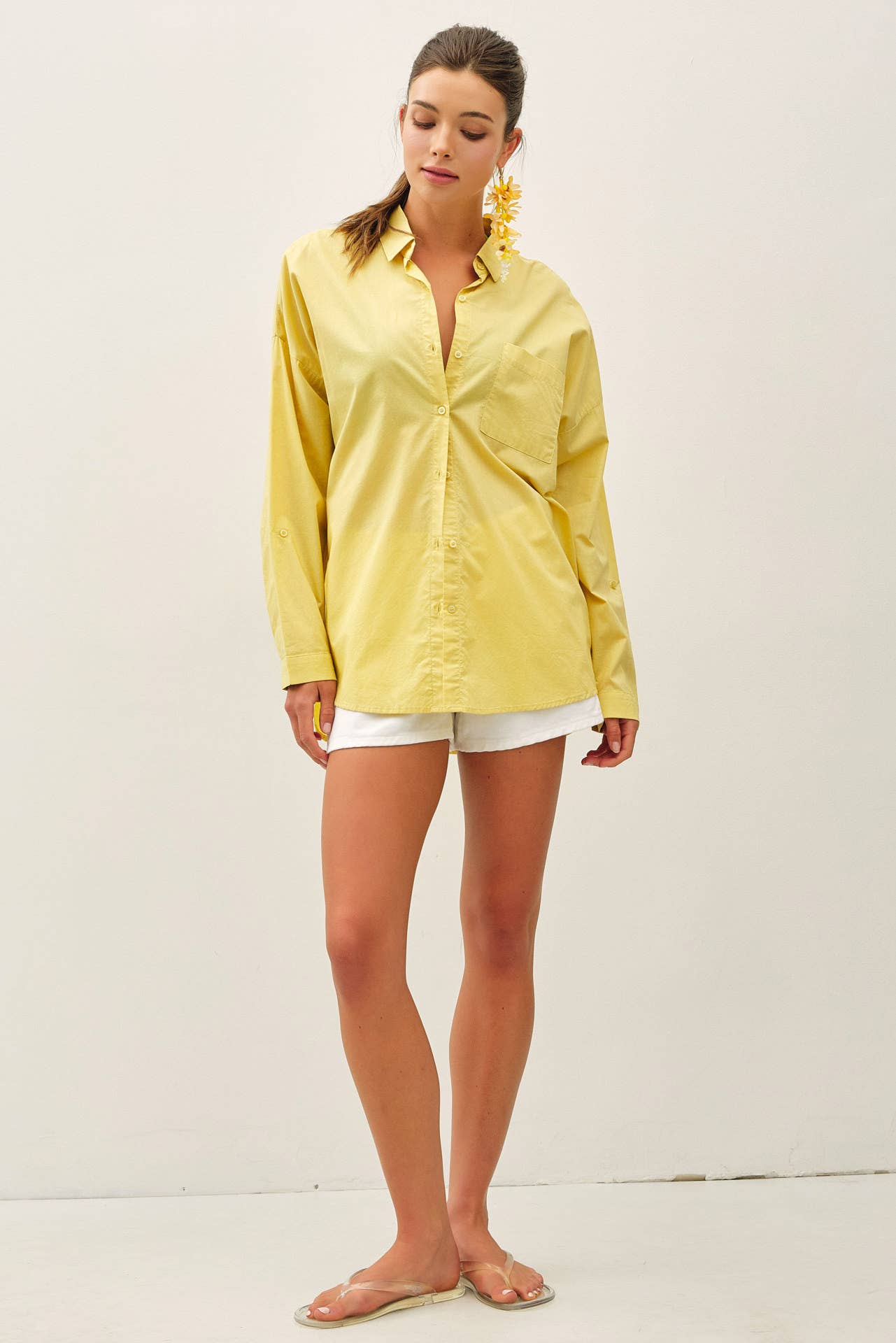 Crisp Cotton Button Down