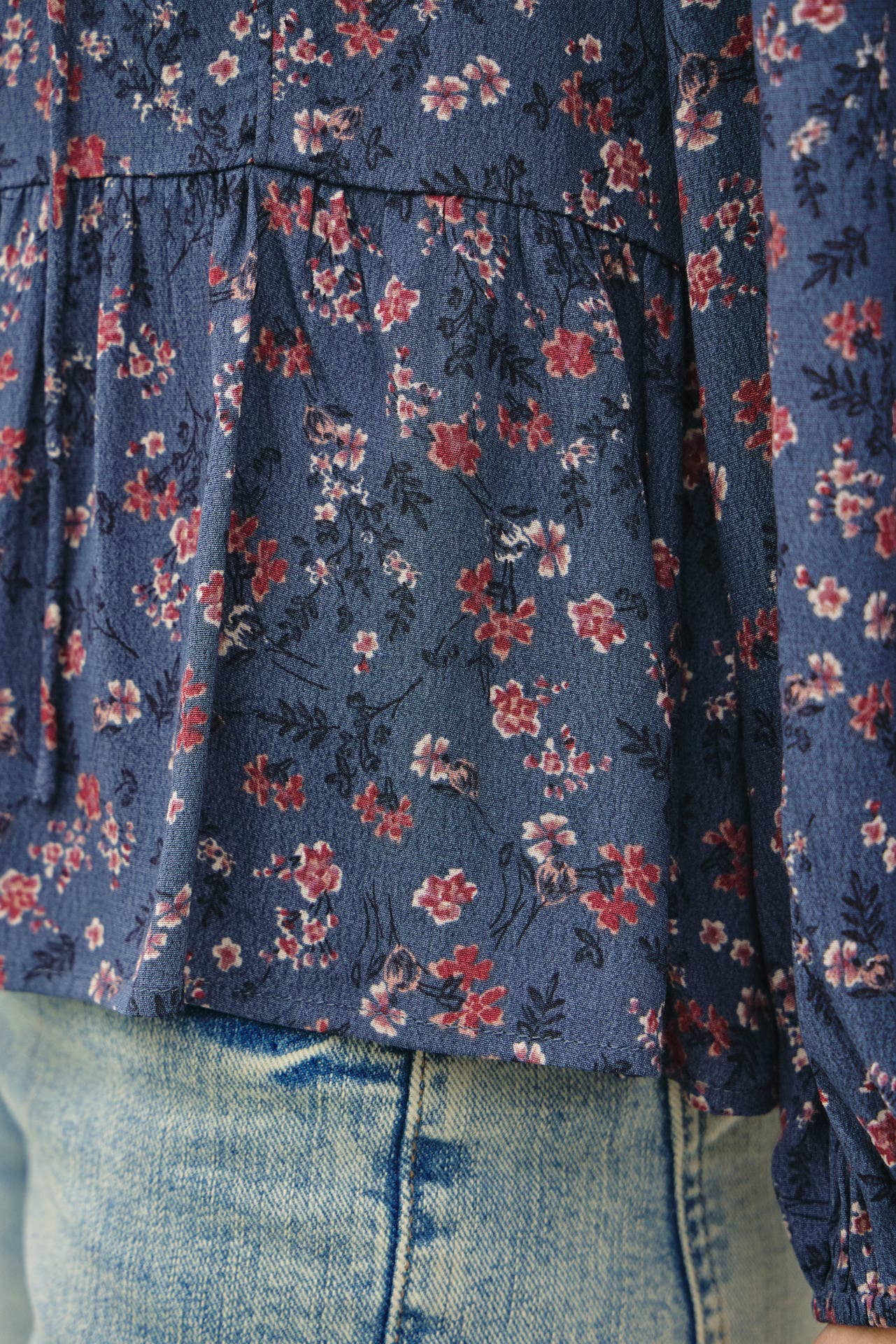 Floral Chiffon Blouse