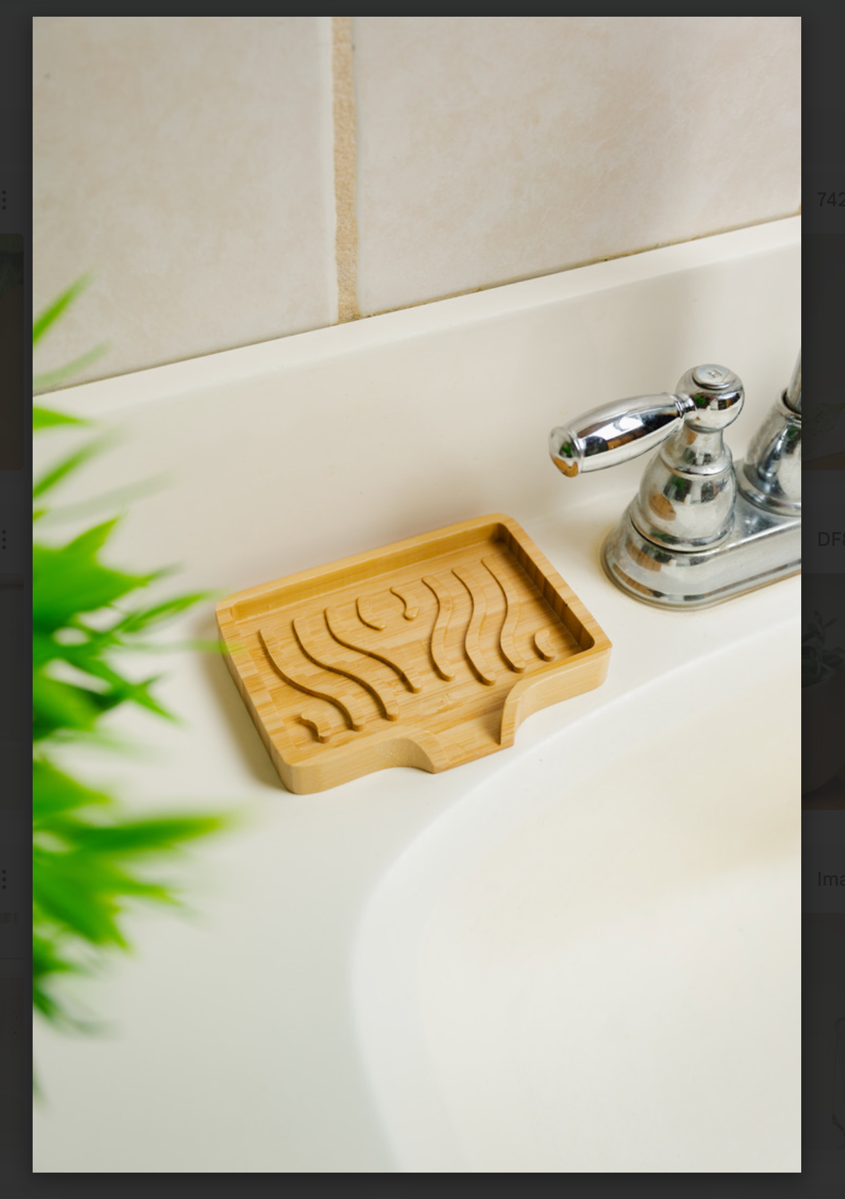 Bamboo Soap Lift | Wavy