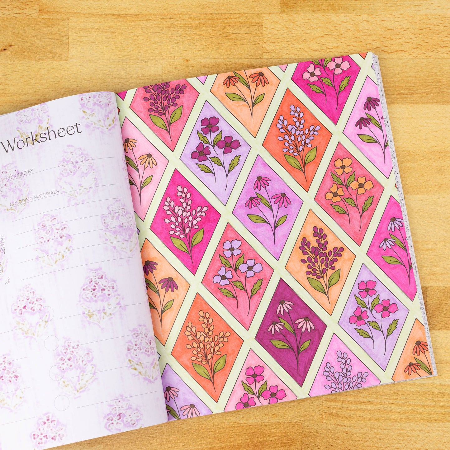 Coloring Book | Wallflowers