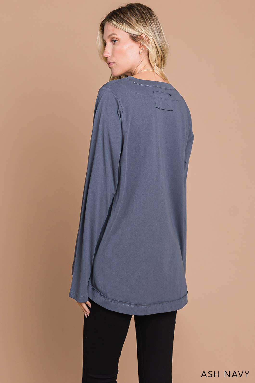 Washed Knit Top