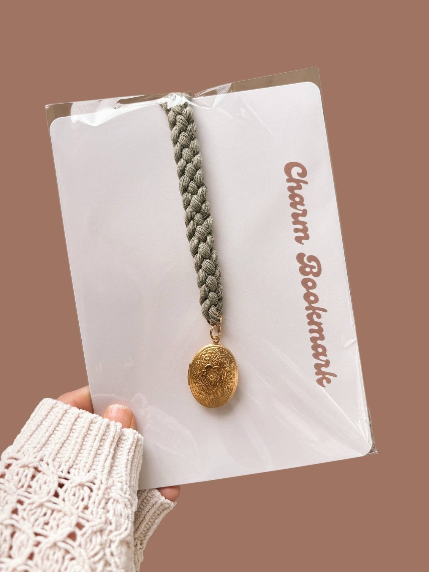 Oval Locket Bookmark