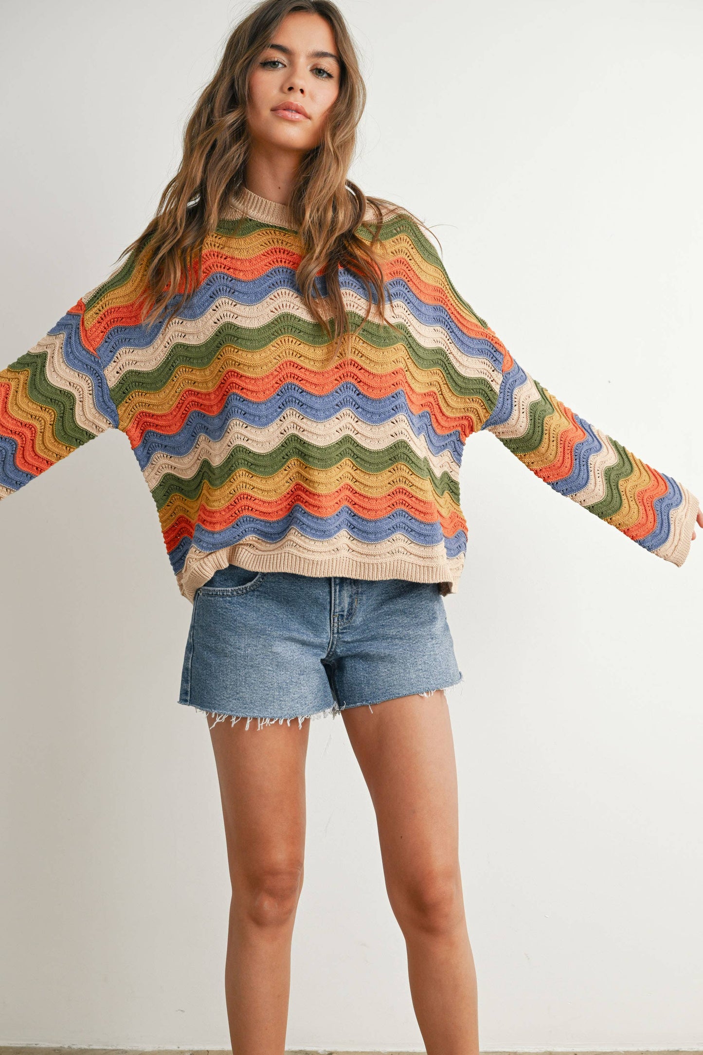 Color Block Sweater