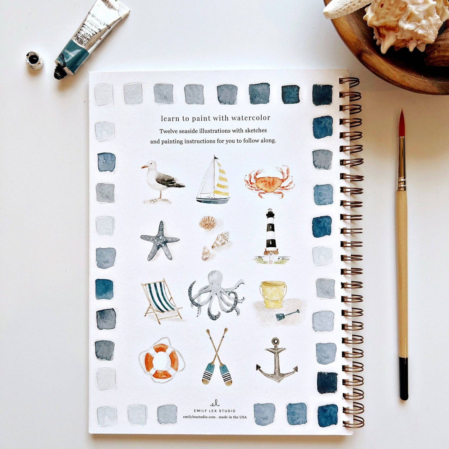 Watercolor Workbook | Seaside