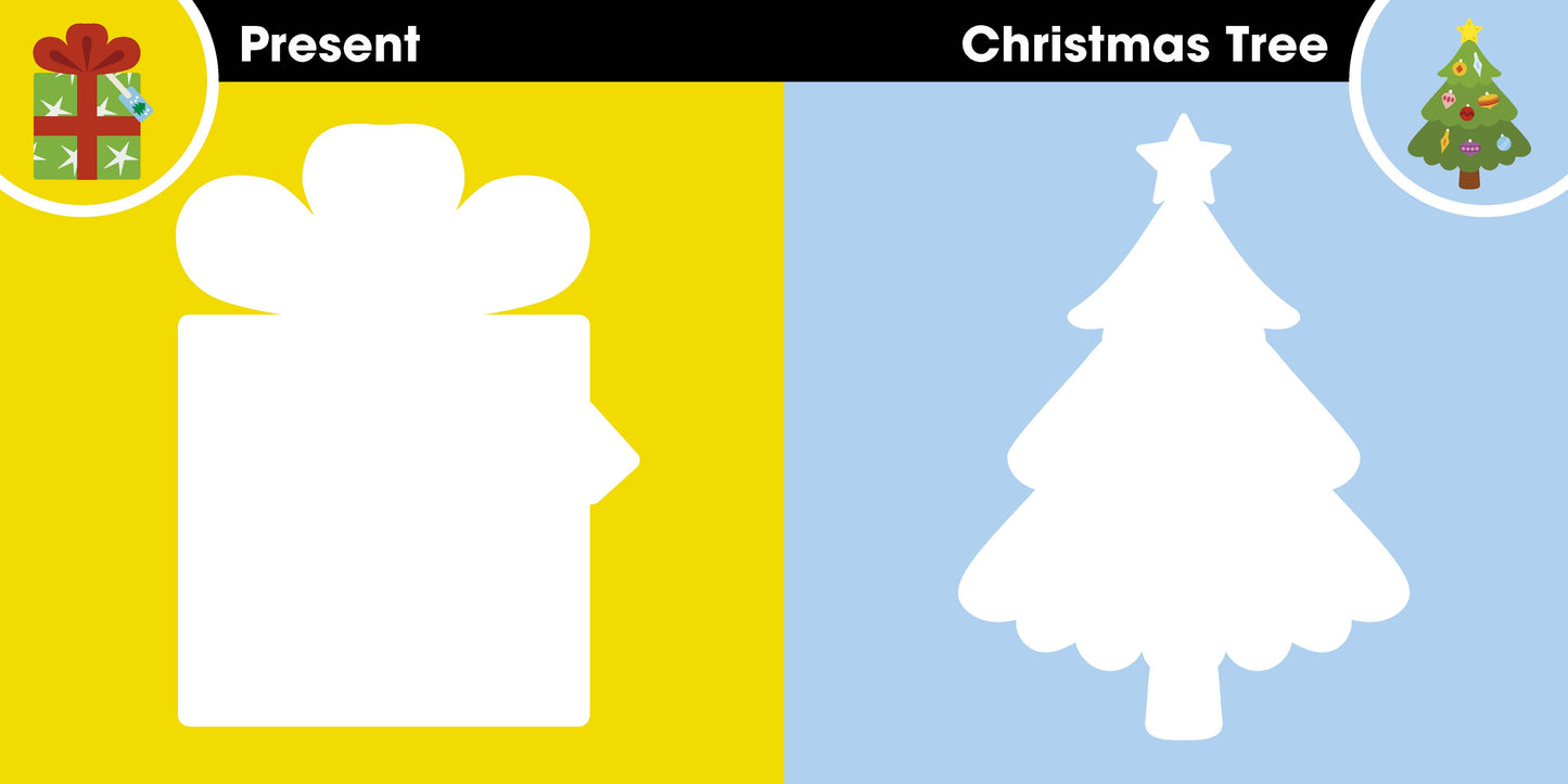 First Sticker Art | Merry Christmas