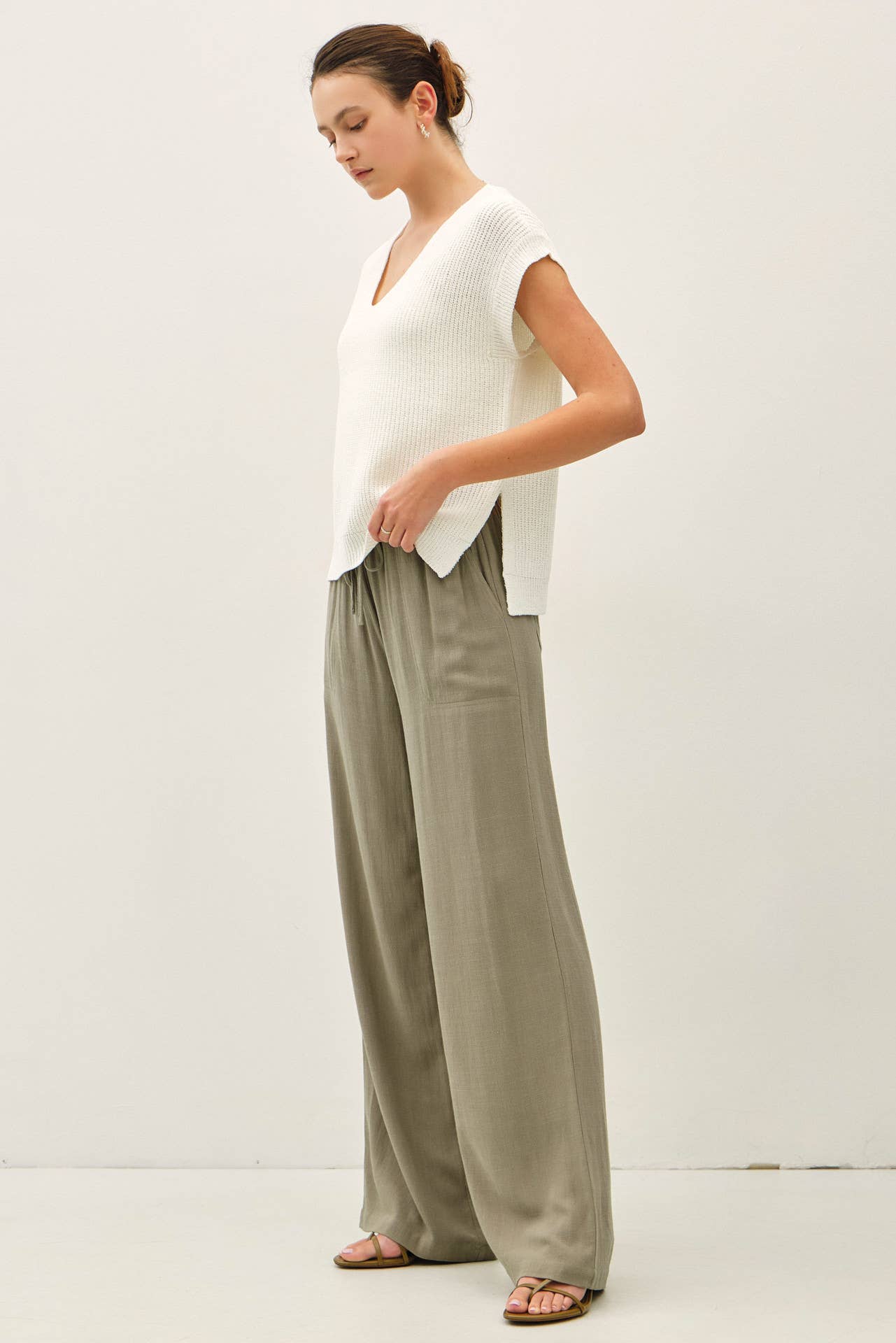 Lightweight Dolman Sweater | Off-White